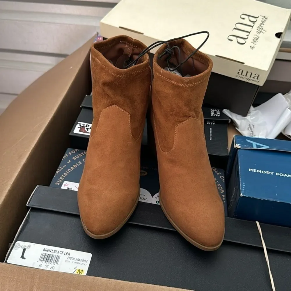 Ana Electra Whiskey Booties